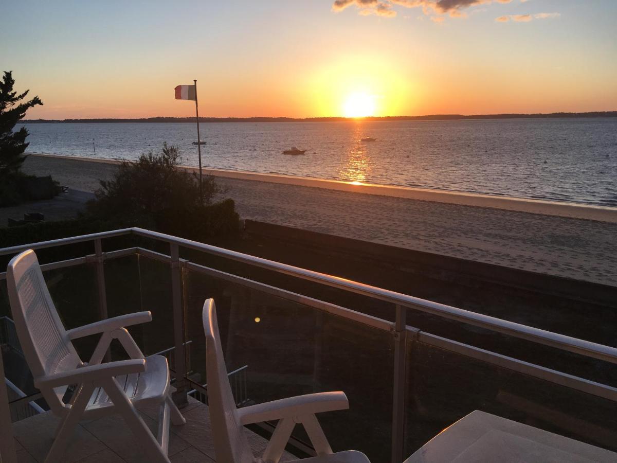 Appartement Arcachon Perreire Premiere Ligne Les Pieds Dans L Eau Vue Magnifique Sur Le Bassin Luaran gambar