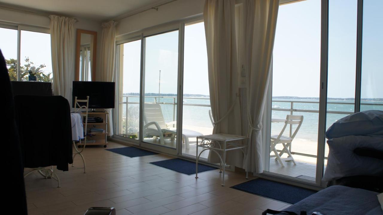 Appartement Arcachon Perreire Premiere Ligne Les Pieds Dans L Eau Vue Magnifique Sur Le Bassin Luaran gambar